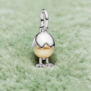 S925 Chicken Charm